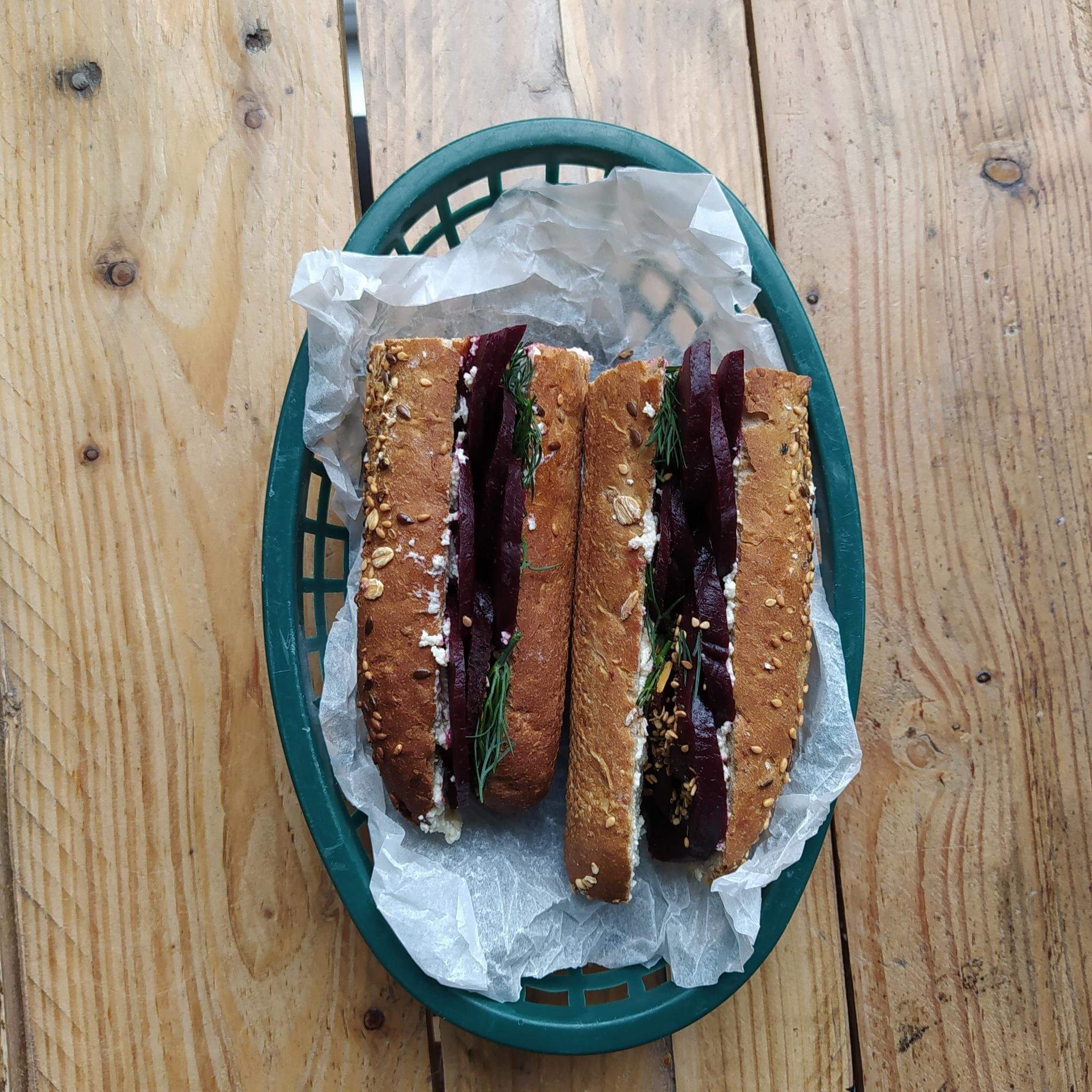 Beet root Feta