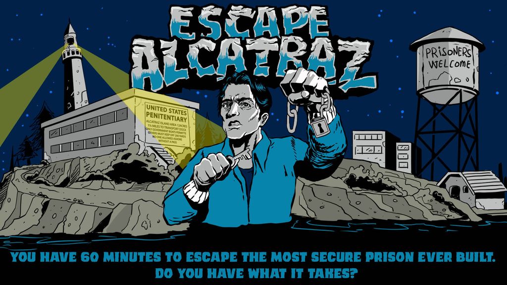 Book Escape Alcatraz: A 75-Minute Virtual Escape Room on Venopi