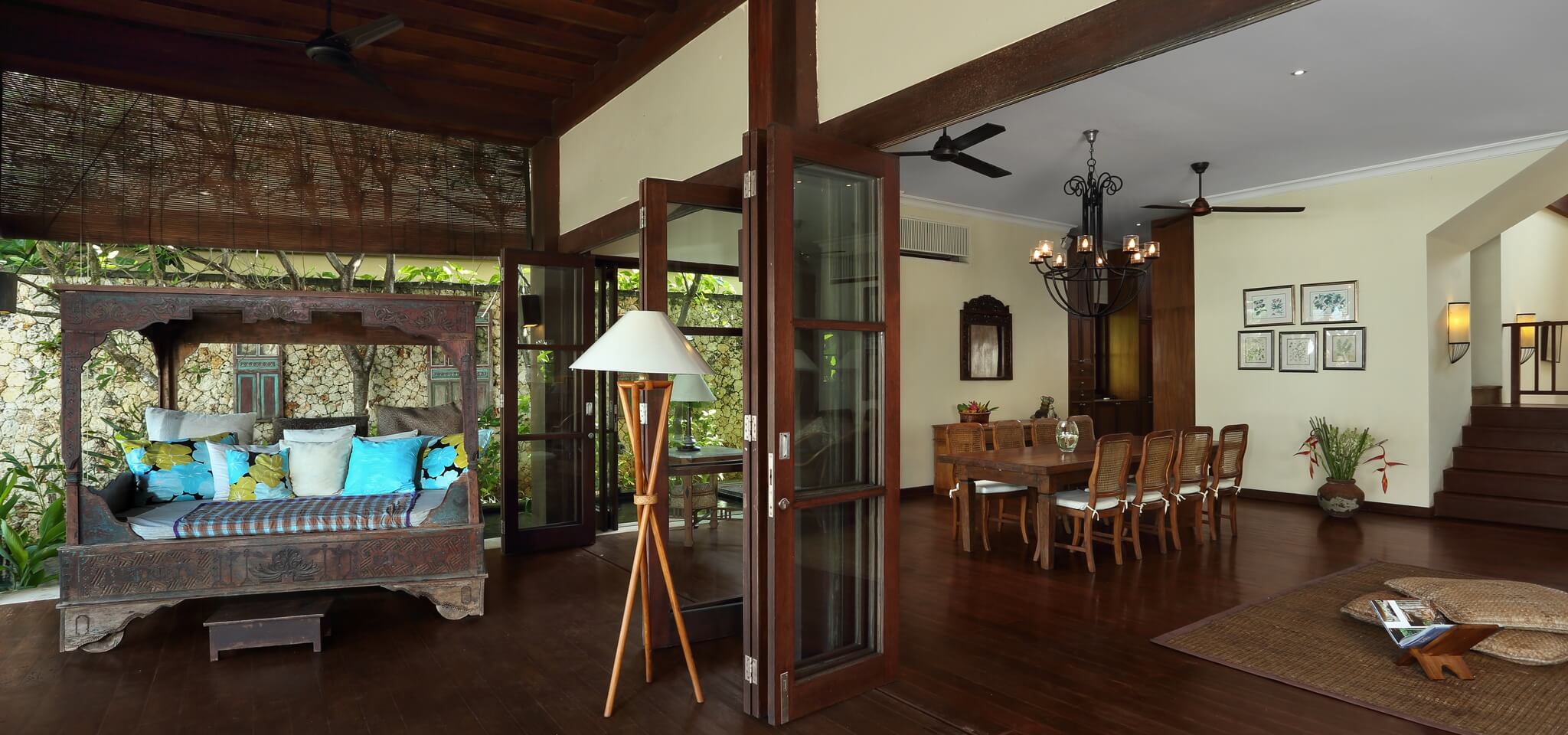 Dining Room of Villa Waringin - Pantai Lima Estate