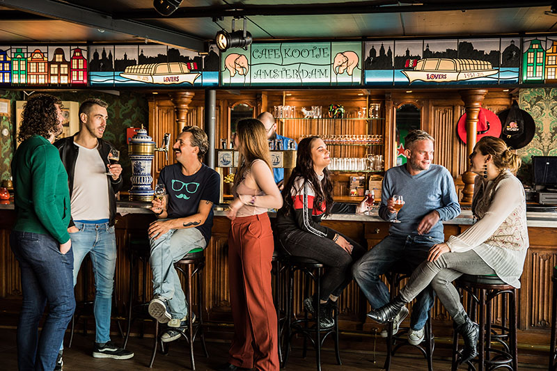 People in Café Kootje