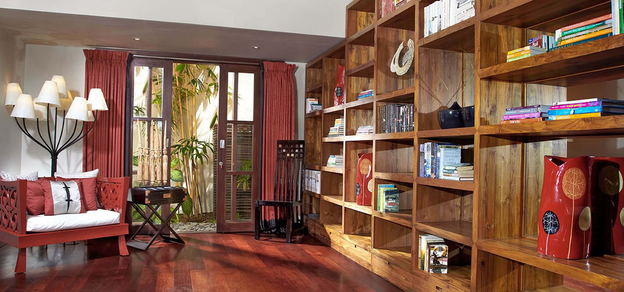 Library of Villa Ambra - Pantai Lima Estate