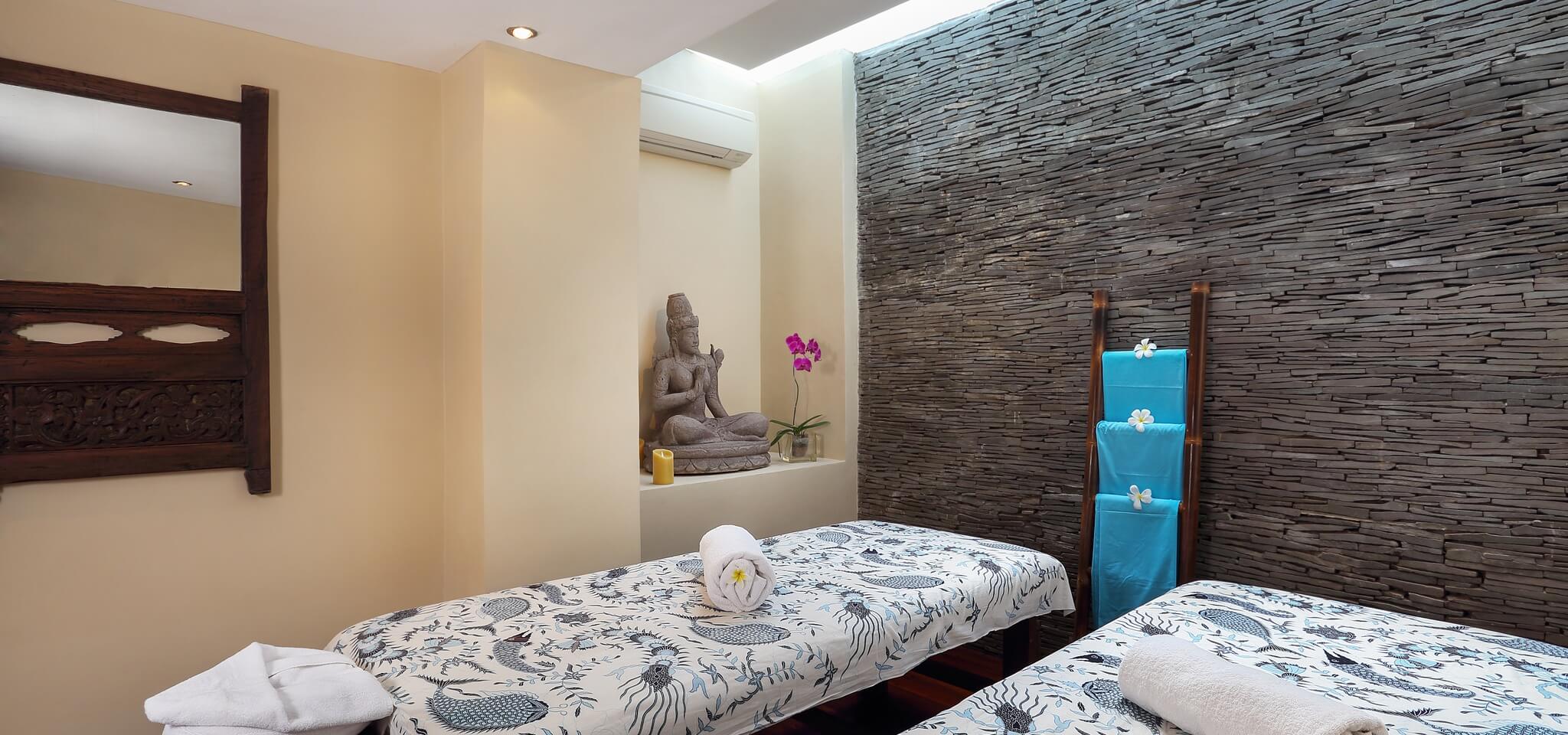 Massage Room of Villa Waringin - Pantai Lima Estate