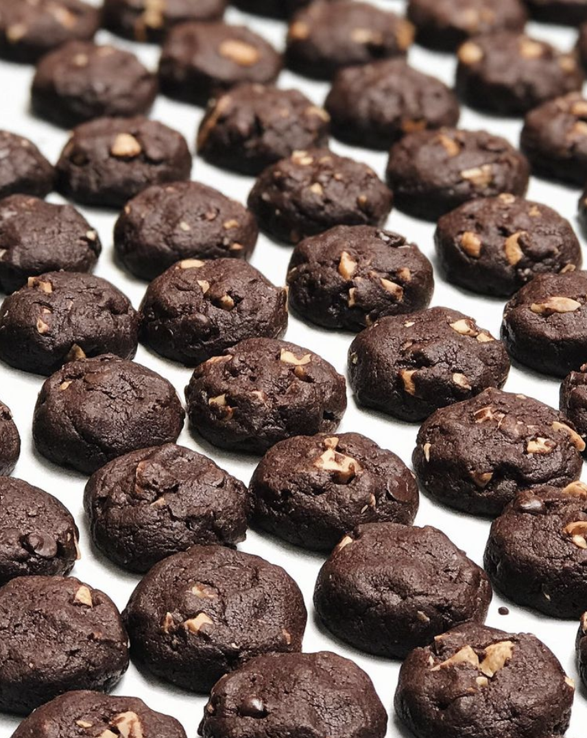 Choco Cashew Cookies