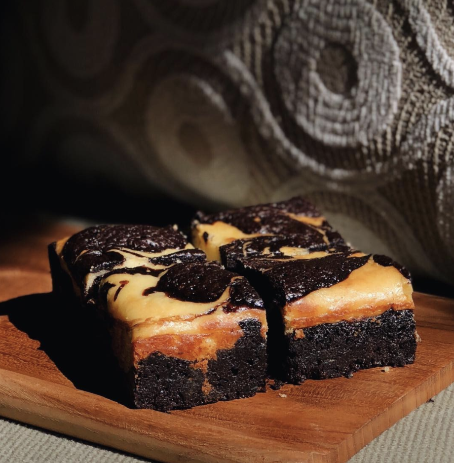 Chocolate Cheese Brownie