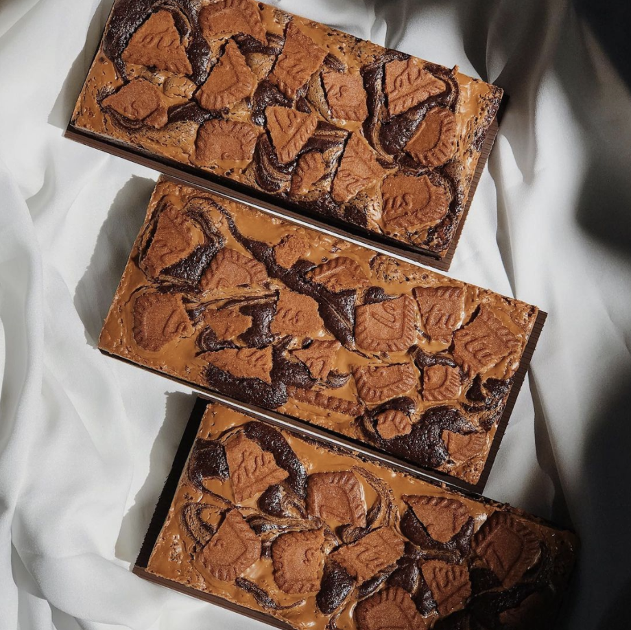 Lotus Biscoff Brownies