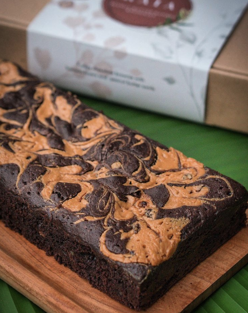 Peanut Butter & Banana Brownie