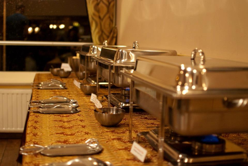 Catering setup