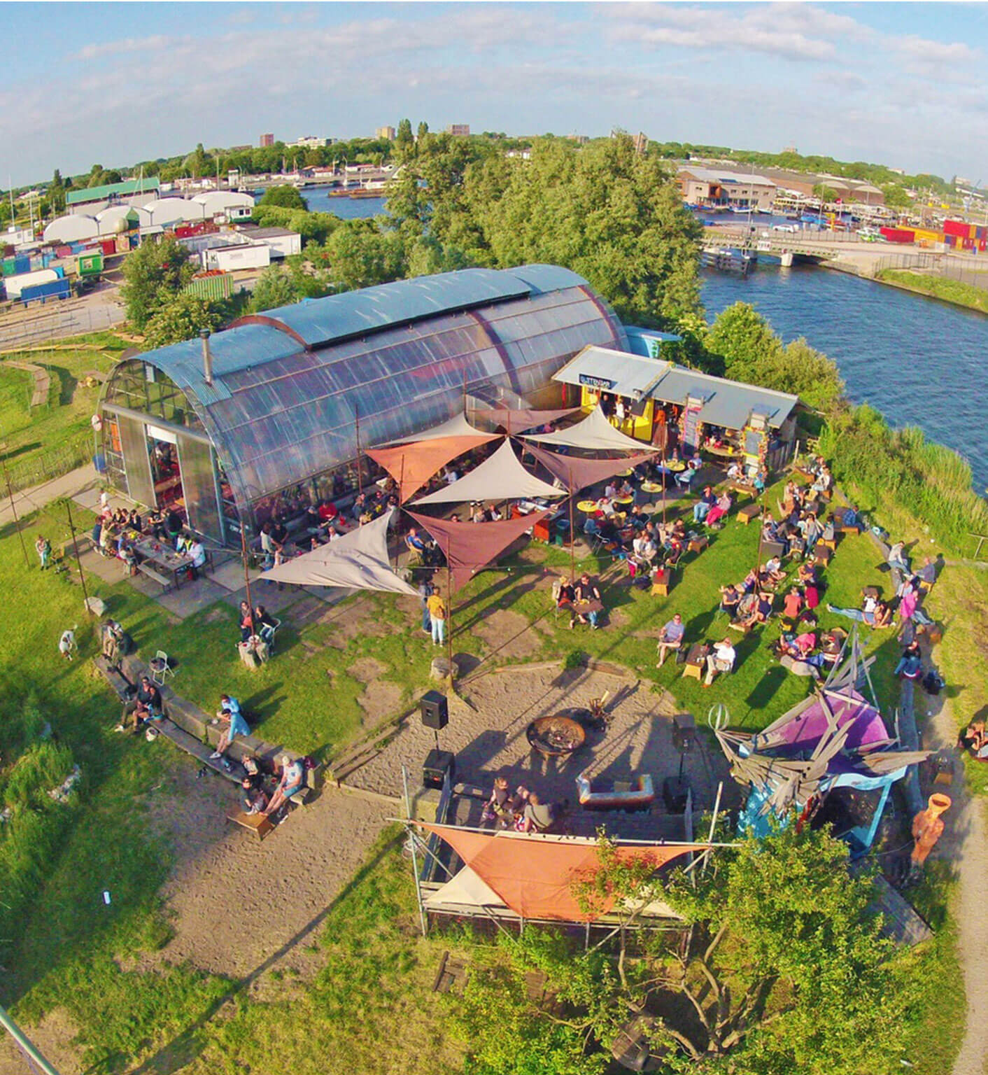 Bird view of Noorderlicht