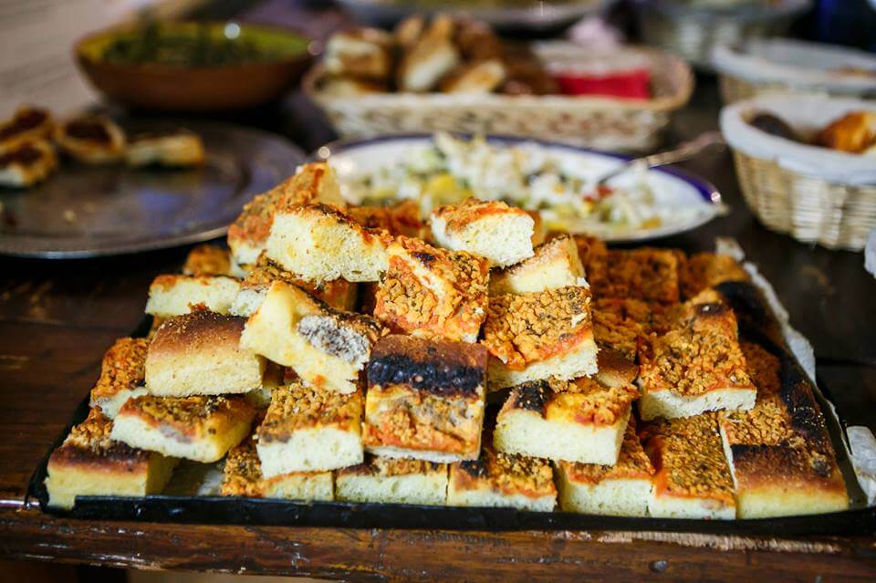Mixed finger food combo