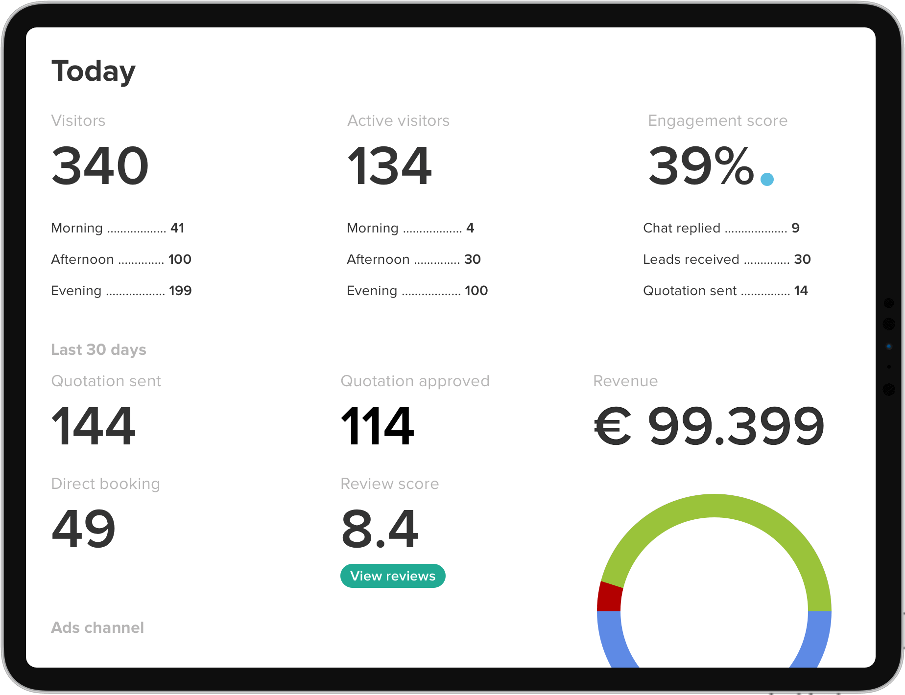 Keep track of your performance